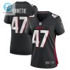 Arnold Ebiketie 47 Atlanta Falcons Game Women Jersey Black stylepulseusa 1