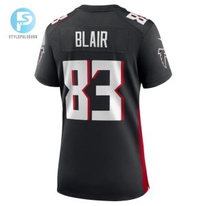 Chris Blair 83 Atlanta Falcons Women Game Jersey Black stylepulseusa 1 2