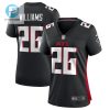 Avery Williams 26 Atlanta Falcons Women Game Jersey Black stylepulseusa 1