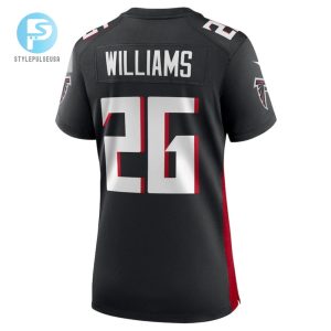 Avery Williams 26 Atlanta Falcons Women Game Jersey Black stylepulseusa 1 2