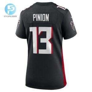 Bradley Pinion 13 Atlanta Falcons Women Game Jersey Black stylepulseusa 1 2