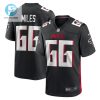 Joshua Miles 66 Atlanta Falcons Men Game Jersey Black stylepulseusa 1