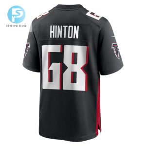 Kyle Hinton 68 Atlanta Falcons Men Team Game Jersey Black stylepulseusa 1 2