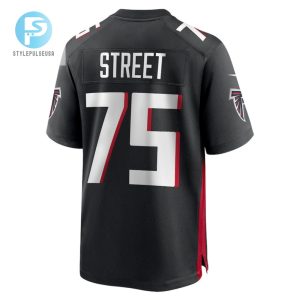 Kentavius Street 75 Atlanta Falcons Game Men Jersey Black stylepulseusa 1 2