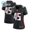 Donavan Mutin 45 Atlanta Falcons Game Women Jersey Black stylepulseusa 1