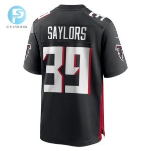 Jacob Saylors 39 Atlanta Falcons Game Men Jersey Black stylepulseusa 1 2