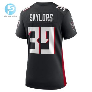 Jacob Saylors 39 Atlanta Falcons Women Game Jersey Black stylepulseusa 1 2