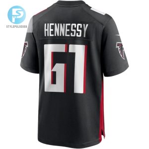 Matt Hennessy 61 Atlanta Falcons Mens Game Jersey Black stylepulseusa 1 2