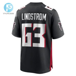Chris Lindstrom 63 Atlanta Falcons Mens Team Game Jersey Black stylepulseusa 1 2