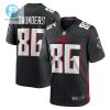 Cj Saunder 86 Atlanta Falcons Mens Game Jersey Black stylepulseusa 1