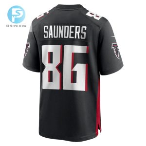 Cj Saunder 86 Atlanta Falcons Mens Game Jersey Black stylepulseusa 1 2