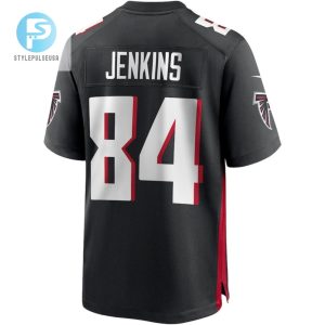 Alfred Jenkins 84 Atlanta Falcons Mens Retired Jersey Black stylepulseusa 1 2