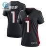Jeff Okudah 1 Atlanta Falcons Womens Game Jersey Black stylepulseusa 1