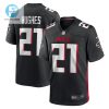 Mike Hughes 21 Atlanta Falcons Mens Team Game Jersey Black stylepulseusa 1