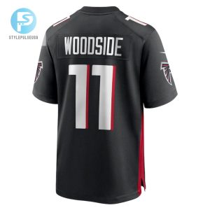 Logan Woodside 11 Atlanta Falcons Mens Team Game Jersey Black stylepulseusa 1 2