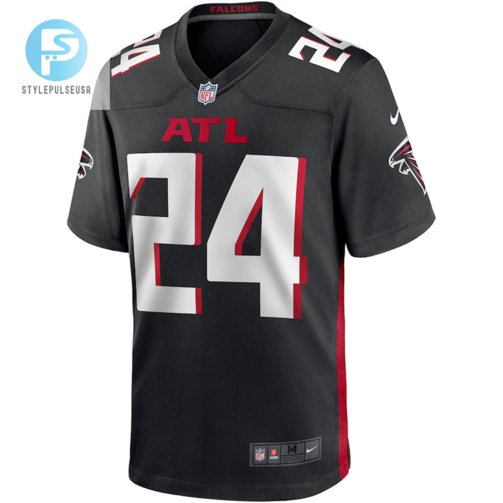 A.J. Terrell 24 Atlanta Falcons Mens Game Jersey  Black 