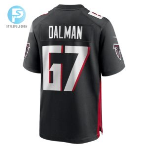 Drew Dalman 67 Atlanta Falcons Mens Game Jersey Black stylepulseusa 1 2