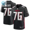 Kaleb Mcgary 76 Atlanta Falcons Mens Game Jersey Black stylepulseusa 1