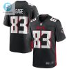 Russell Gage 83 Atlanta Falcons Mens Game Jersey Black stylepulseusa 1