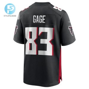 Russell Gage 83 Atlanta Falcons Mens Game Jersey Black stylepulseusa 1 2