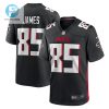 Tyshaun James 85 Atlanta Falcons Game Men Jersey Black stylepulseusa 1