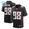 Timmy Horne 98 Atlanta Falcons Game Men Jersey Black stylepulseusa 1