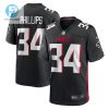 Clark Phillips Iii 34 Atlanta Falcons Game Men Jersey Black stylepulseusa 1