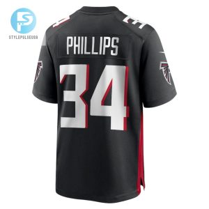 Clark Phillips Iii 34 Atlanta Falcons Game Men Jersey Black stylepulseusa 1 2