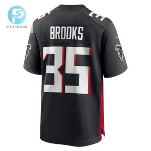 Natrone Brooks 35 Atlanta Falcons Game Men Jersey Black stylepulseusa 1 2