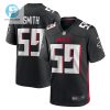 Andre Smith 59 Atlanta Falcons Men Game Jersey Black stylepulseusa 1