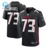 Tyler Vrabel 73 Atlanta Falcons Men Game Jersey Black stylepulseusa 1