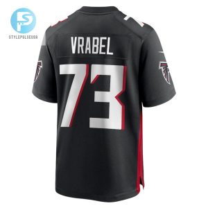 Tyler Vrabel 73 Atlanta Falcons Men Game Jersey Black stylepulseusa 1 2