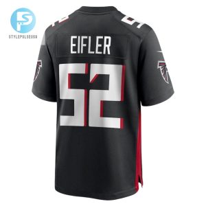 Milo Eifler 52 Atlanta Falcons Men Game Jersey Black stylepulseusa 1 2