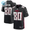 Andre Rison 80 Atlanta Falcons Men Game Retired Jersey Black stylepulseusa 1