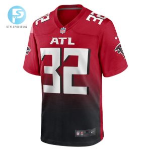 Jamal Anderson 32 Atlanta Falcons Men Alternate Retired Game Jersey Red stylepulseusa 1 1