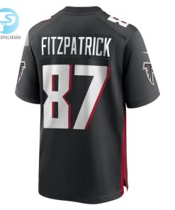 Black John Fitzpatrick 87 Atlanta Falcons Men Game Jersey Black stylepulseusa 1 2