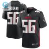 Keith Brooking 56 Atlanta Falcons Men Game Retired Jersey Black stylepulseusa 1