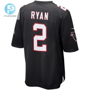 Matt Ryan 2 Atlanta Falcons Youth Alternate Game Jersey Black stylepulseusa 1 2