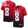 Kyle Pitts 8 Atlanta Falcons Youth Game Jersey Red stylepulseusa 1