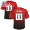 Atlanta Falcons Custom Youth Alternate Game Jersey Red stylepulseusa 1