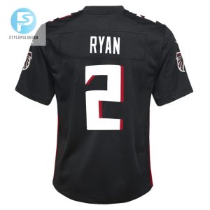 Matt Ryan 2 Atlanta Falcons Youth Game Jersey Black stylepulseusa 1 2