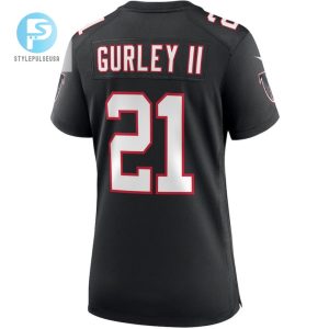 Todd Gurley Ii 21 Atlanta Falcons Womens Throwback Game Jersey Black stylepulseusa 1 2