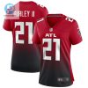 Todd Gurley Ii 21 Atlanta Falcons Women 2Nd Alternate Game Jersey Red stylepulseusa 1