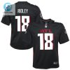 Calvin Ridley 18 Atlanta Falcons Youth Game Jersey Black stylepulseusa 1