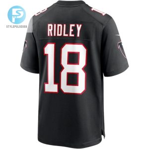 Calvin Ridley 18 Atlanta Falcons Men Throwback Game Jersey Black stylepulseusa 1 2