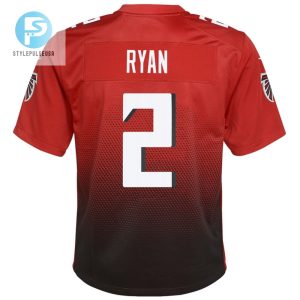 Matt Ryan 2 Atlanta Falcons Youth 2Nd Alternate Game Jersey Red stylepulseusa 1 2