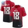 Calvin Ridley 18 Atlanta Falcons Men 2Nd Alternate Game Jersey Red stylepulseusa 1