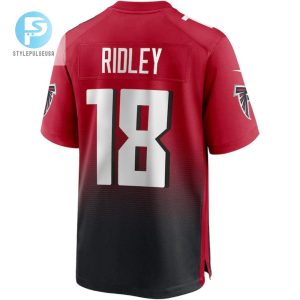 Calvin Ridley 18 Atlanta Falcons Men 2Nd Alternate Game Jersey Red stylepulseusa 1 2