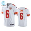 Bryan Cook 6 Kansas City Chiefs White Vapor Limited Jersey stylepulseusa 1