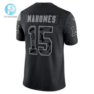 Patrick Mahomes Kansas City Chiefs Rflctv Limited Jersey Black stylepulseusa 1 2